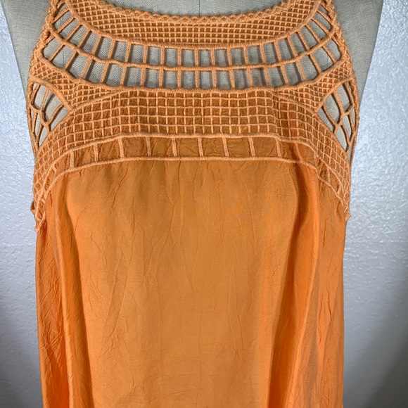 Johnny Was Rayon Square Eyelet Tank Size S NWT - Picture 3 of 8